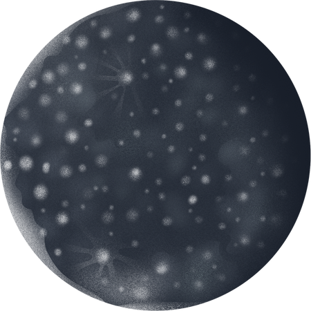 Painterly Textured Semi Realistic Callisto