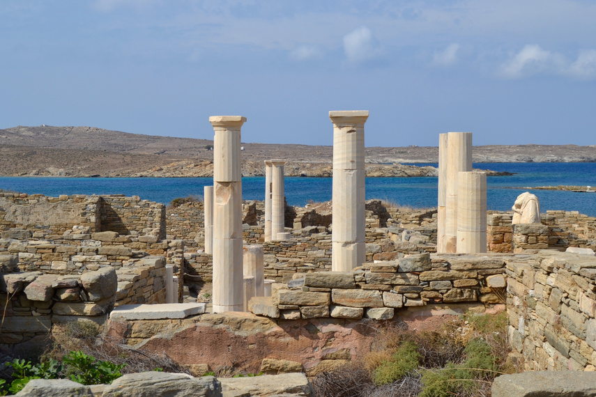 Ancient Delos Greece